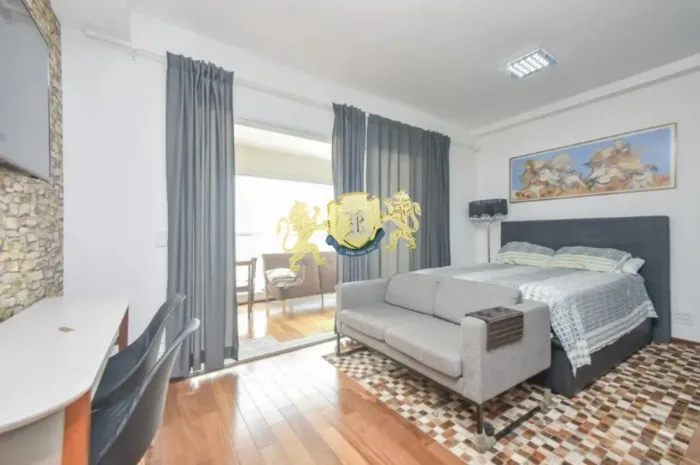 Flat mobiliado à venda na Consolação| 35m² | 1 Dormitório | 1 Vaga de Garagem