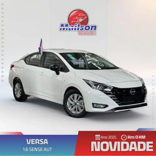 Nissan Versa Sense 1.6 16V Flex AUT 2025