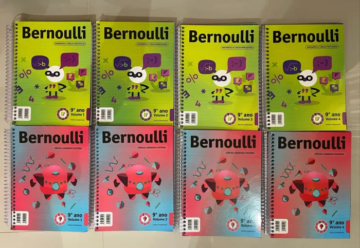Kit de livros Bernoulli 9