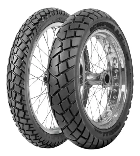 Jogo Pneu Moto 90/90-21 + 120/90-17 Pirelli NOVO 