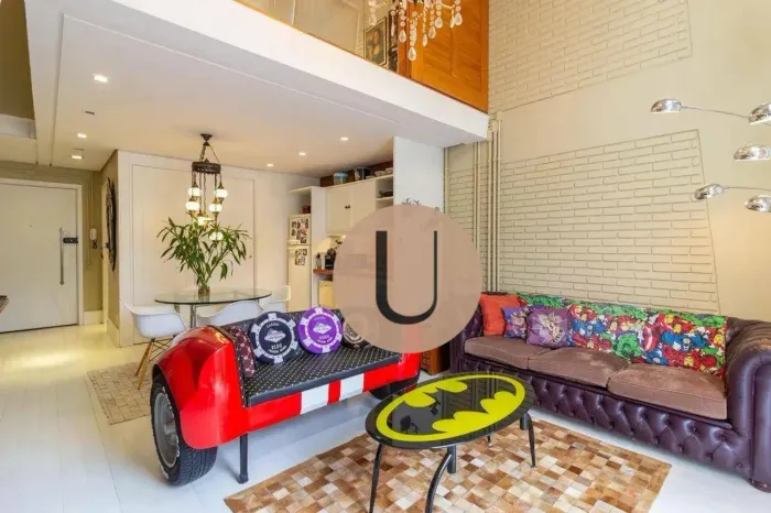 Loft Cobertura Mobiliado | Jardim América Haddock Lobo