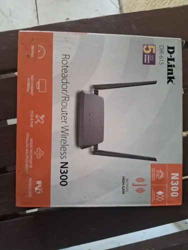 D-Link N300 R$100 Novo na caixa