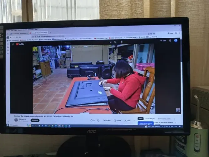 Monitor Aoc E2243fwk Led 21,5' - Full Hd - Vga/dvi 