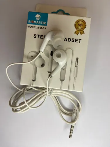 Fone de ouvido com Fio Stereo - FO-09 Riomartec