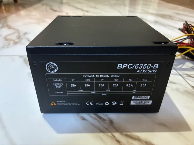 Fonte Computador 600W