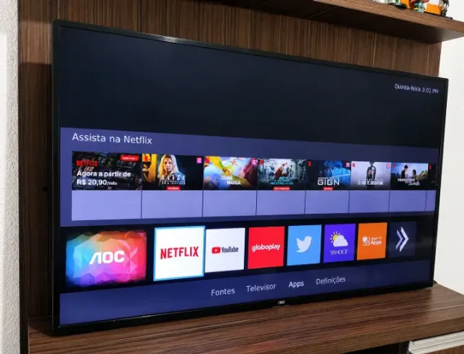 Vendo Smart TV AOC 55" 4k + Entrega