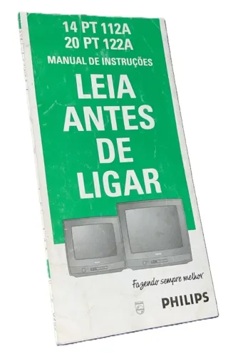 Manual De Instruções Philips 14 Pt 112a 20 Pt 122a