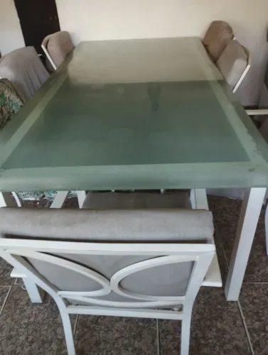 Mesa jantar 6 cadeiras