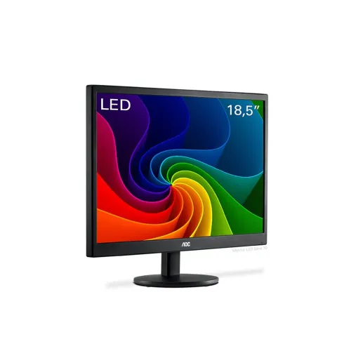 Monitor AOC 18.5 Led HD HDMI e vga  novo