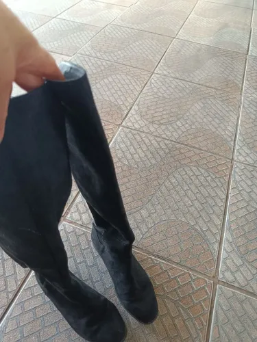Bota de camurça 