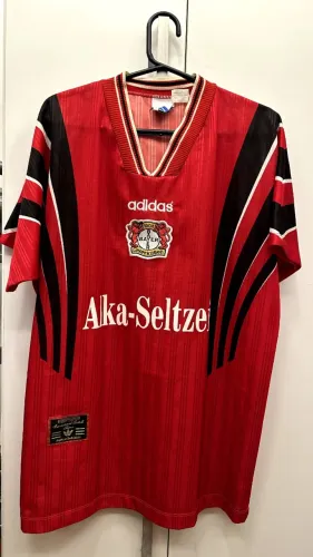 Camisa Bayer Lewerkusen 1996/1997