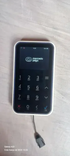 Máquina de cartão mercado pago point mini 2