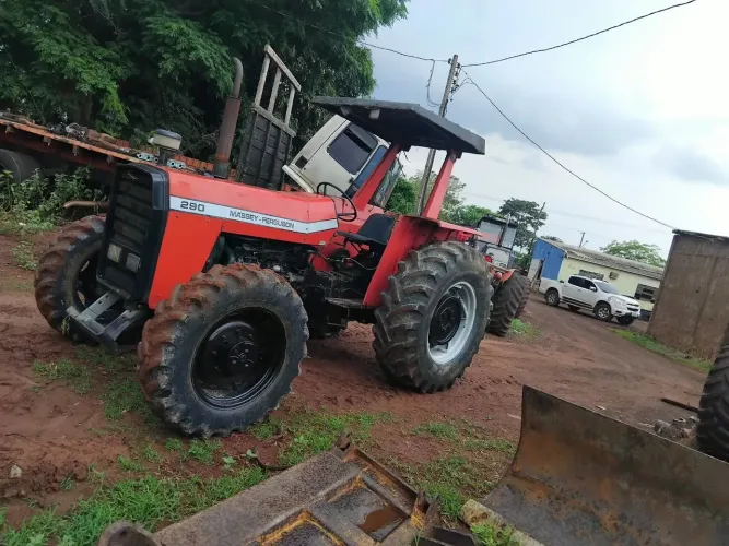 Trator Massey Ferguson 290 3 alavanca