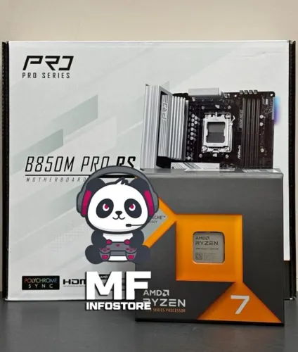 Kit B850M PRO RS ASRock + Ryzen 7 7800X3D