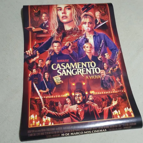 Pôster Cinema Casamento Sangrento A Viúva 64x94