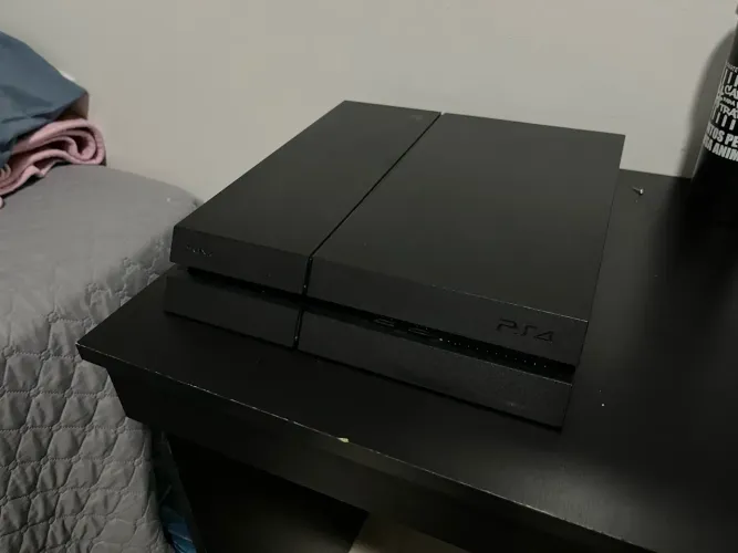 PlayStation 4 500GB Preto Na Caixa + Controle DualShock 4 ? Impecável