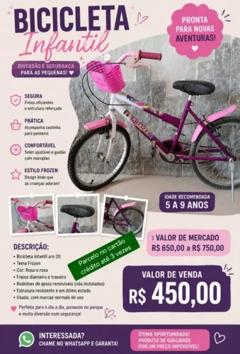 Bicicleta infantil