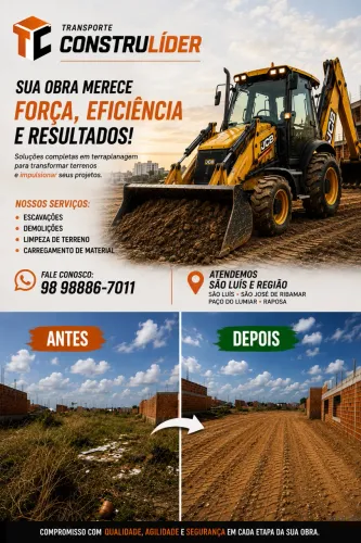 Retroescavadeira para aluguel
