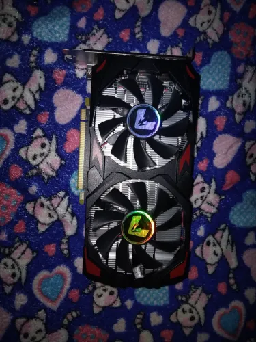 Placa de video 580 sem nova um mês uso comprado na Amazon 