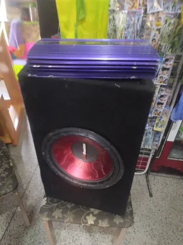 Caixa de som sub de 12 módulo 800 w