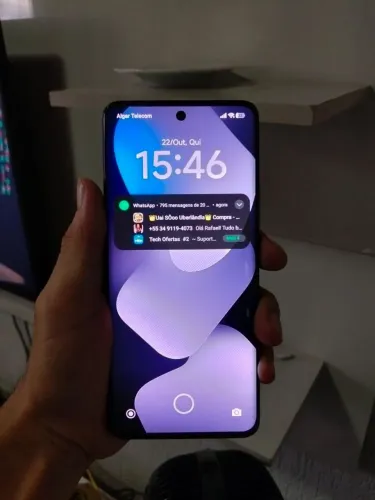 Redmi note 15 256/8 1100$ celular zero semi novo sem detalhes