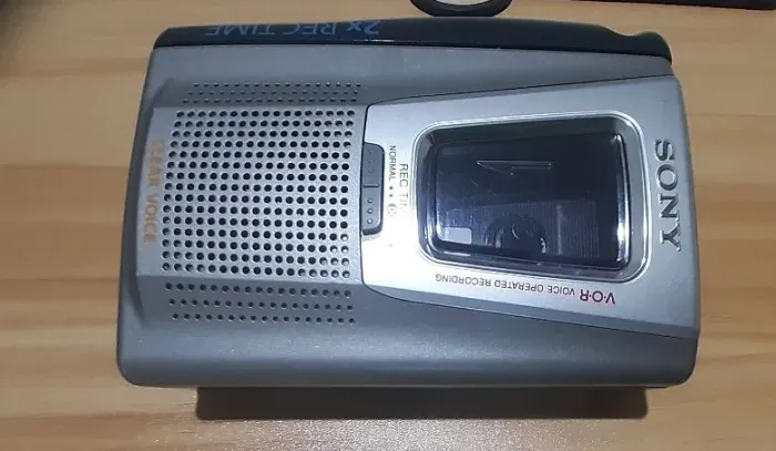 Gravador sony vintage colecionador