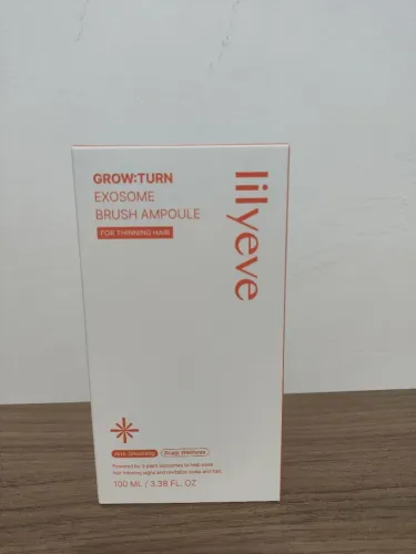 Tratamento capilar coreano Lilyeve Grow Turn Exosome Brush Ampoule