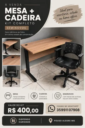 Kit escritório