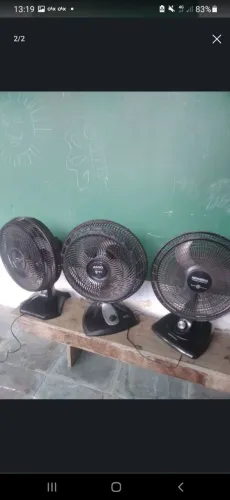 Vendo três ventiladores