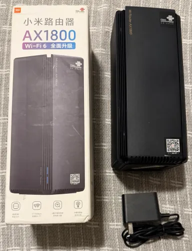 Roteador Xiaomi Mi Router AX1800 Wi-Fi 6 Mesh Gigabit com Caixa