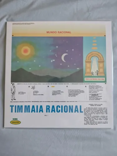 Disco Tim Maia Racional Vol. 1 LACRADO - 3 Selos Rocinante