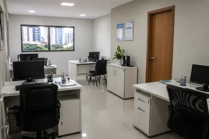 Limpeza de escritório