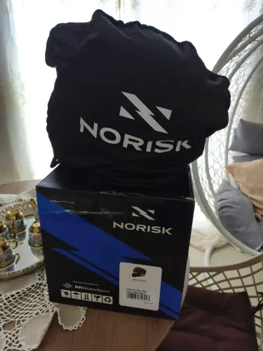 Capacete Norisk Force Il Articulado PRETO FOSCO