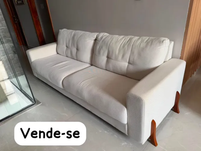 Sofá seminovo pouco tempo de uso