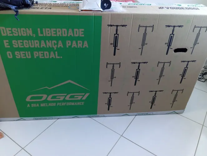 Bike bicicleta Oggi 7.0 Big Wheel Cues com nota fiscal