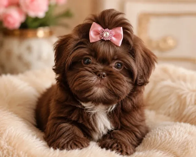 Shihtzu Femea Chocolate
