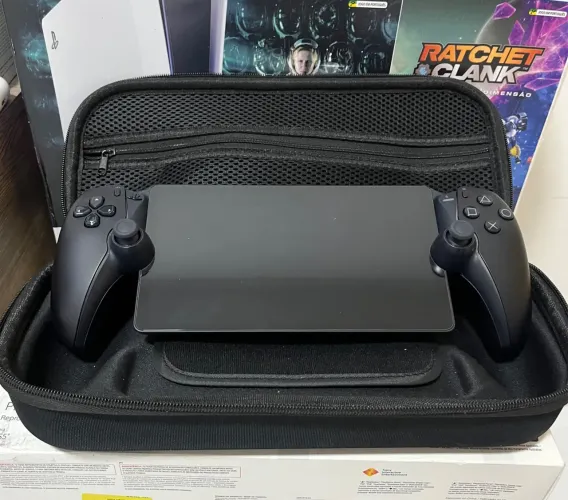 Ps Portal midnight black , já com película + case