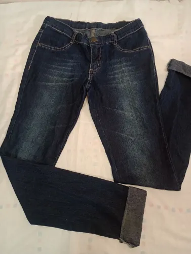 Calça jeans juvenil feminina 