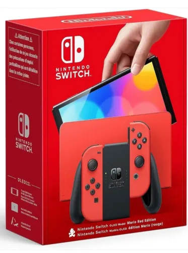 NINTENDO SWITCH OLED VERSÃO MARIO