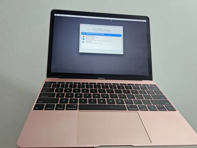 MacBook 2017 liga normalmente mas não inicia o sistema operacional