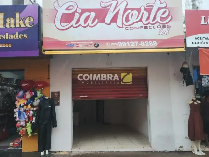 Ponto Comercial p/ Locação 20M², PRÓX. IGREJA MATRIZ e RECEITA FEDERAL, Bairro Centro, San