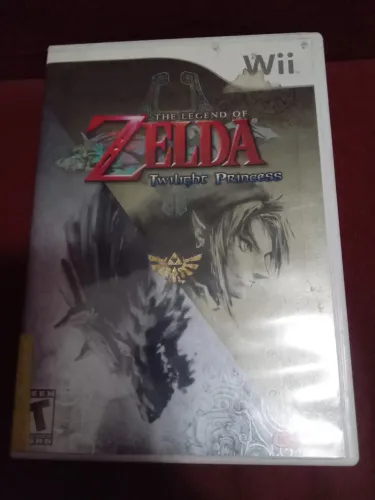 Jogo Nintendo Wii The Legend of Zelda Twilight Princess original mídia física