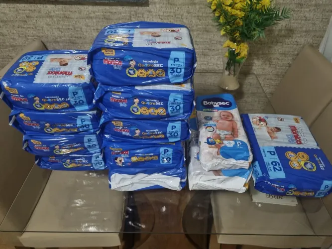 Kit pacotes de fraudas