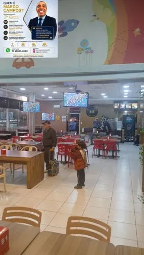 FASTFOOD MARAVILHOSO DE 3º A DOMINGO 15/00HS LUCRO LIMPO NO BOLSO 40MIL/MES MOV200MIL SINA