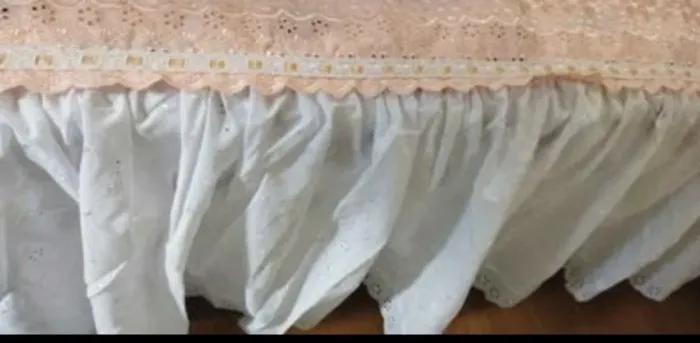 Colcha salmão para cama casal