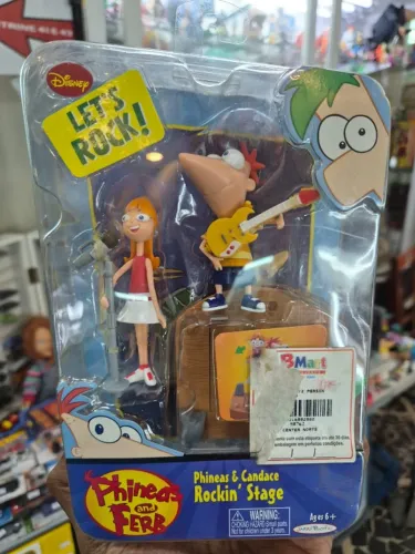 Phineas And Ferb - Lets Rock - Phineas E Candace Disney (relacrado)