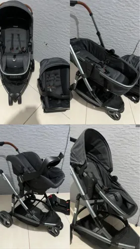 Carrinho de bebê 3 em 1 