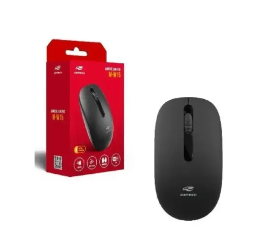 Mouse sem fio c3 tech w15bk