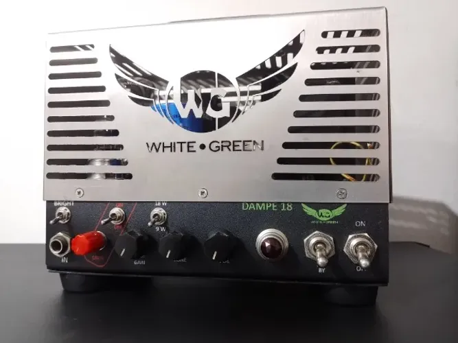 Amplificador Valvulado White Green 18w Wg Dampe18 6v6 12ax7