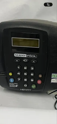 relógio ponto com biometria HENRY SUPER FÁCIL